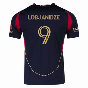 Everyday Use adidas Saba Lobjanidze Atlanta United Authentic Home Jersey w/ MLS Patches 25/26 (Red/Black)