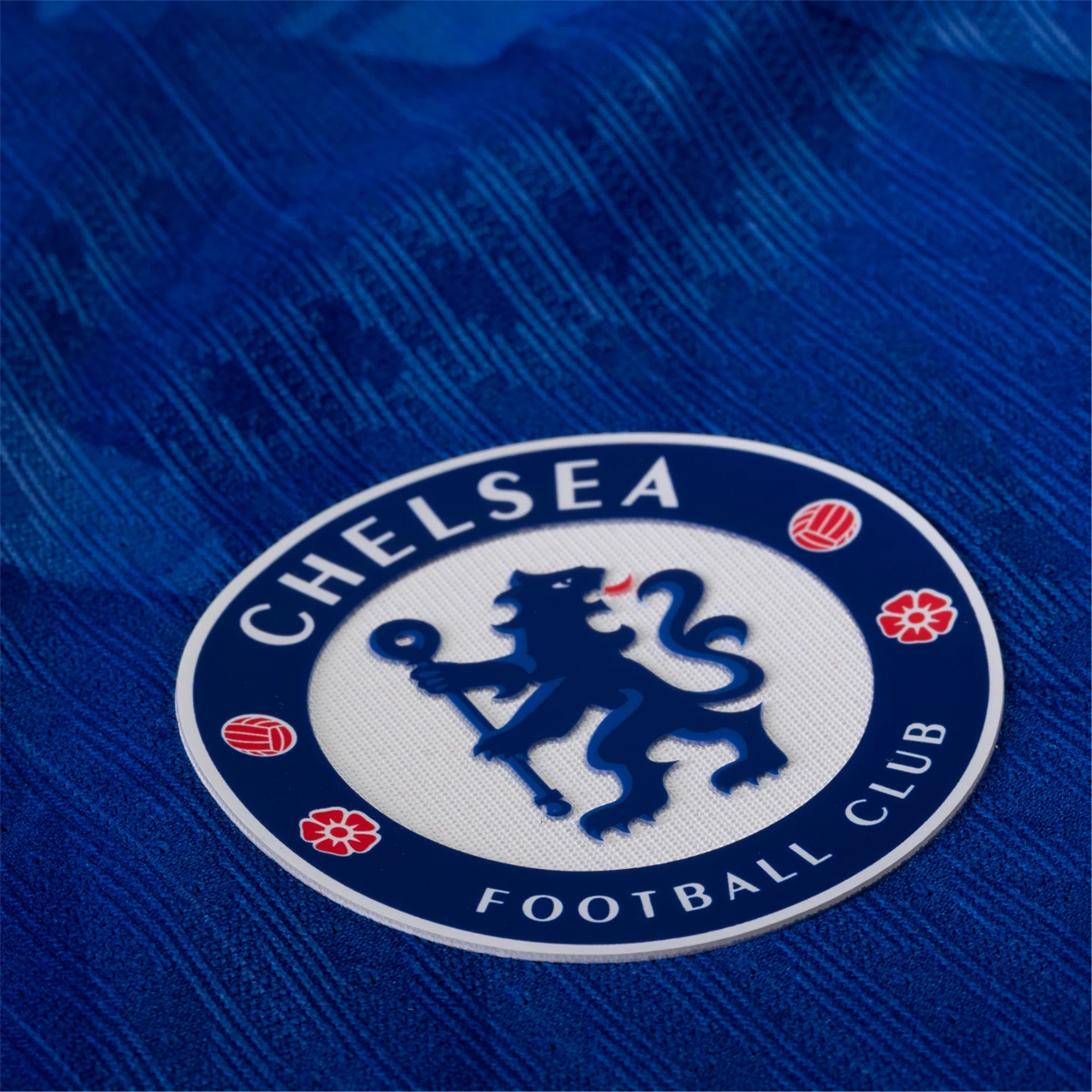 Compression Support Panels No Chafe Nike Chelsea Authentic Home Jersey 25/26 w/ Champions League Patches 496 (Rush Blue/White/Speed Red)
