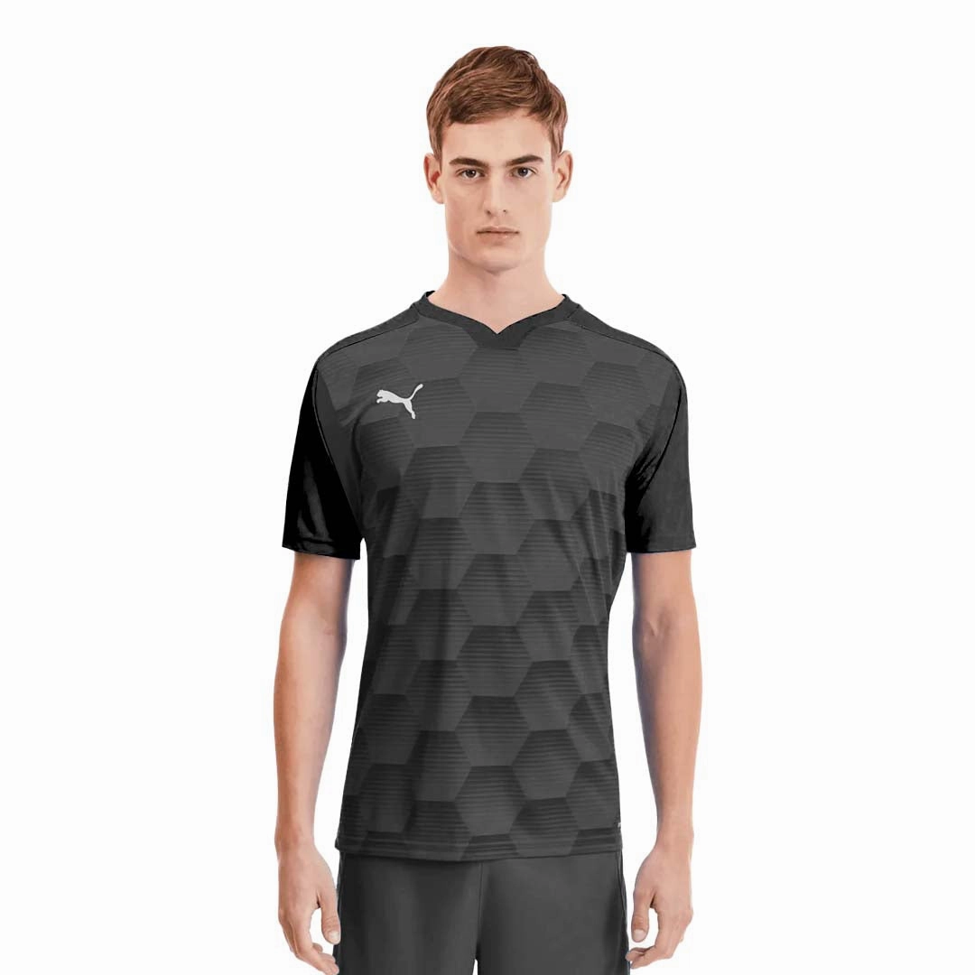 Puma - Men's Teamfinal 21 Graphic Jersey (704150 03) Friction Free Hemline Design