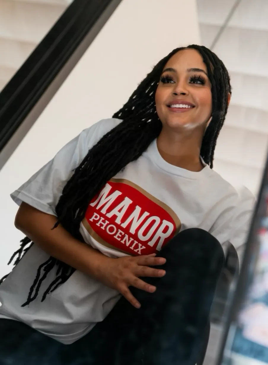 Manor "Guaranteed Fresh" T-Shirt M - White Cool Edge