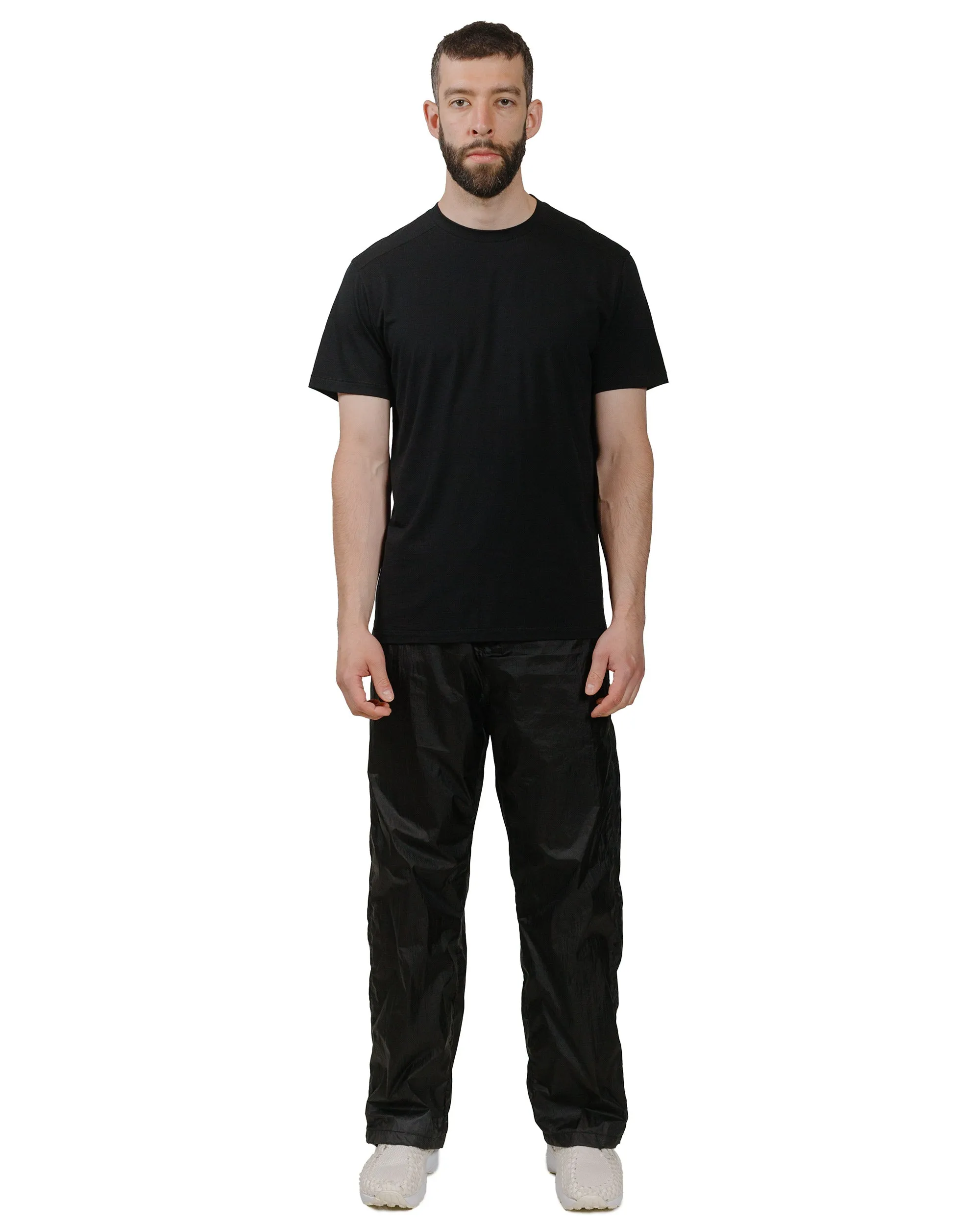 HNDSM A Better T-Shirt Black Anti-pilling Durable Knit Structure