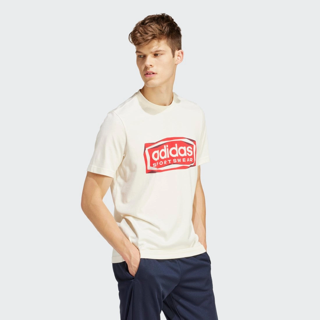 Folded Sportswear Graphic T-Shirt Ultra Soft Finish UV Protective Fabric