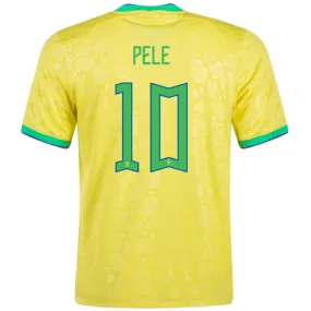 Active Wear Nike Brazil Authentic Pele Home Jersey 24/25 (Dynamic Yellow/Lemon Chiffon/Green Spark)