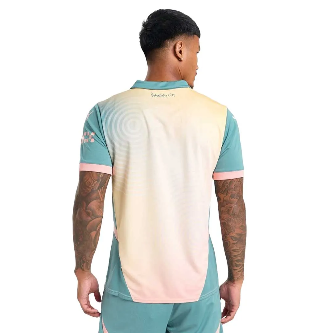 Ultra Soft Texture Enhanced Durability Reinforcement Puma - Men's Manchester City 24/25 Fourth Replica Jersey (775202 04)