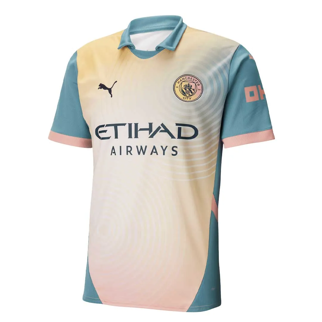 Bonded Armhole Frames Puma - Men's Manchester City 24/25 Fourth Replica Jersey (775202 04)