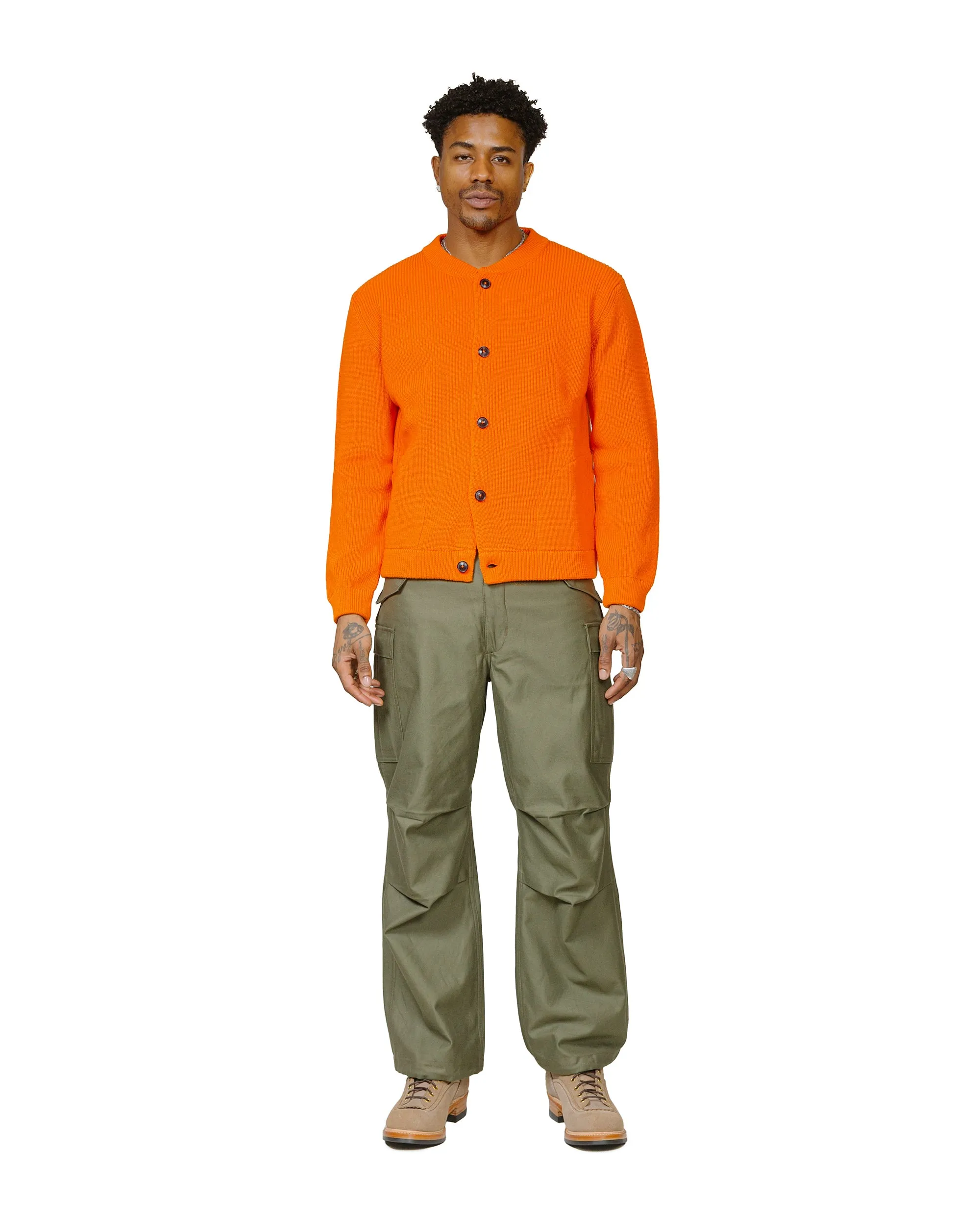 Andersen-Andersen Skipper Jacket Orange Versatile Piece Monochrome Look