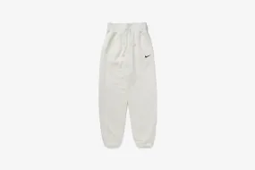 AdaptiveFit Luxury Apparel Nike "Sportswear Phoenix Fleece High-Waisted Oversized Sweatpants " W - Coconut Milk