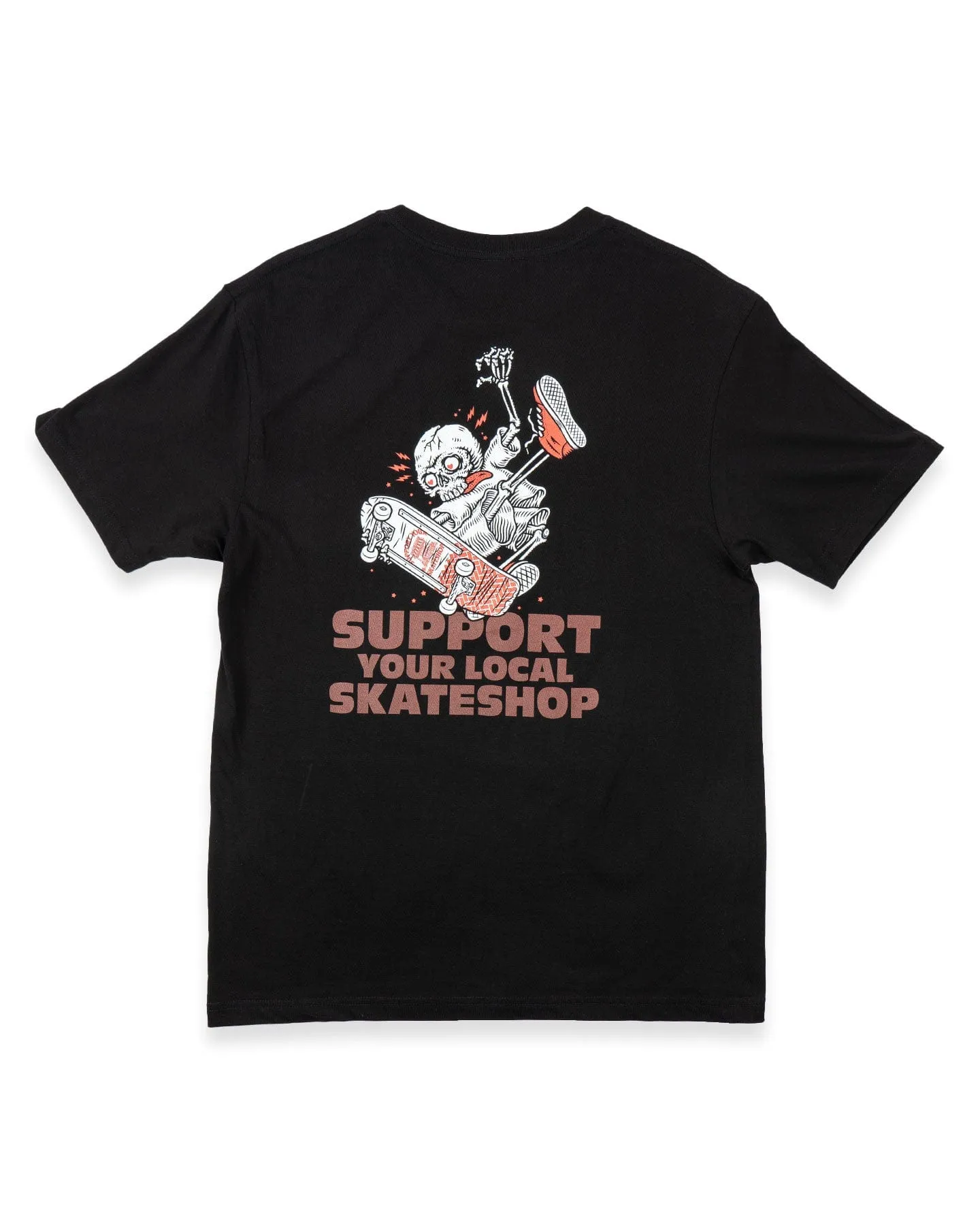 Skateshop Day SSD25 AS Colour Block Skeleton Tee - Black Casual Vibe OdorControlTech