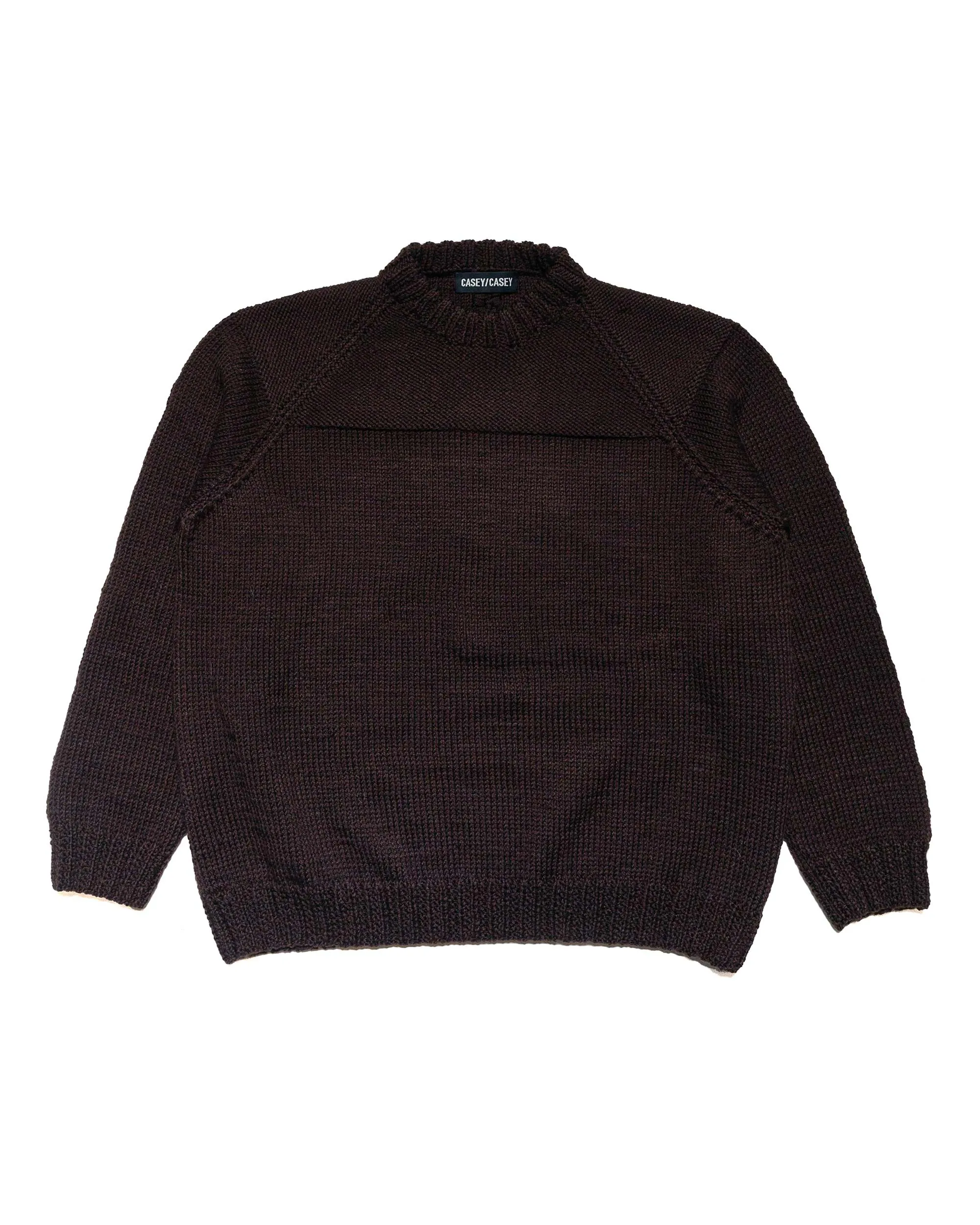 CASEY CASEY Mix Stitch Jumper Wooly Brown right for formal events