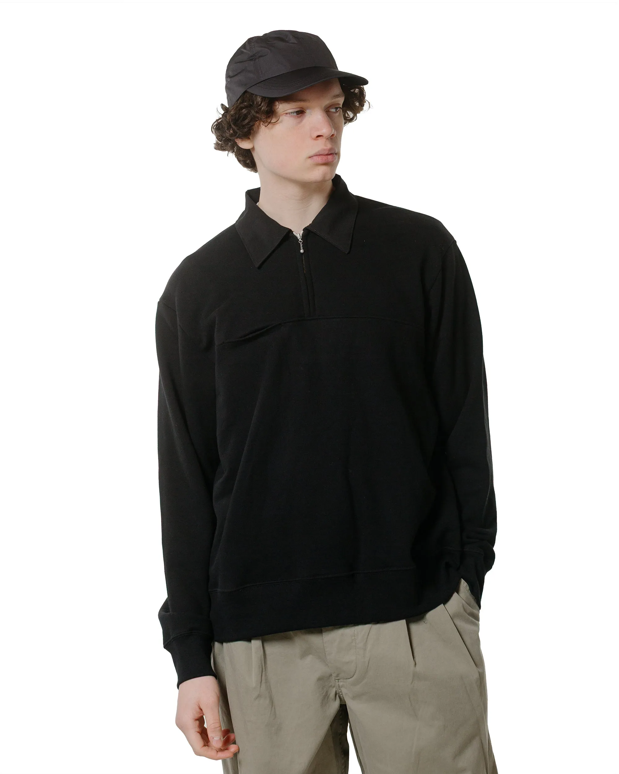 Soft Touch Lady White Co. Anderson Quarter Zip Black