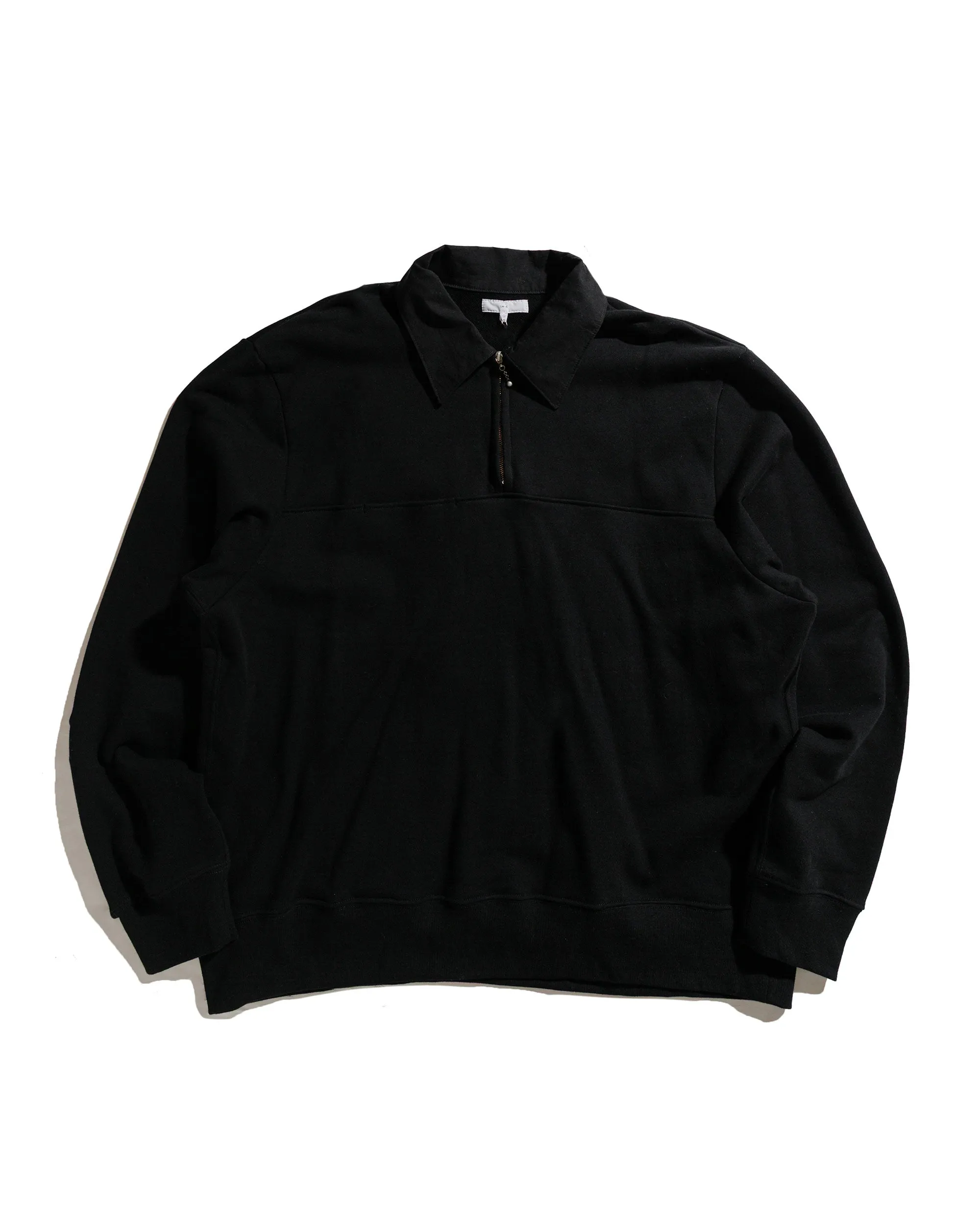 Layered Lady White Co. Anderson Quarter Zip Black