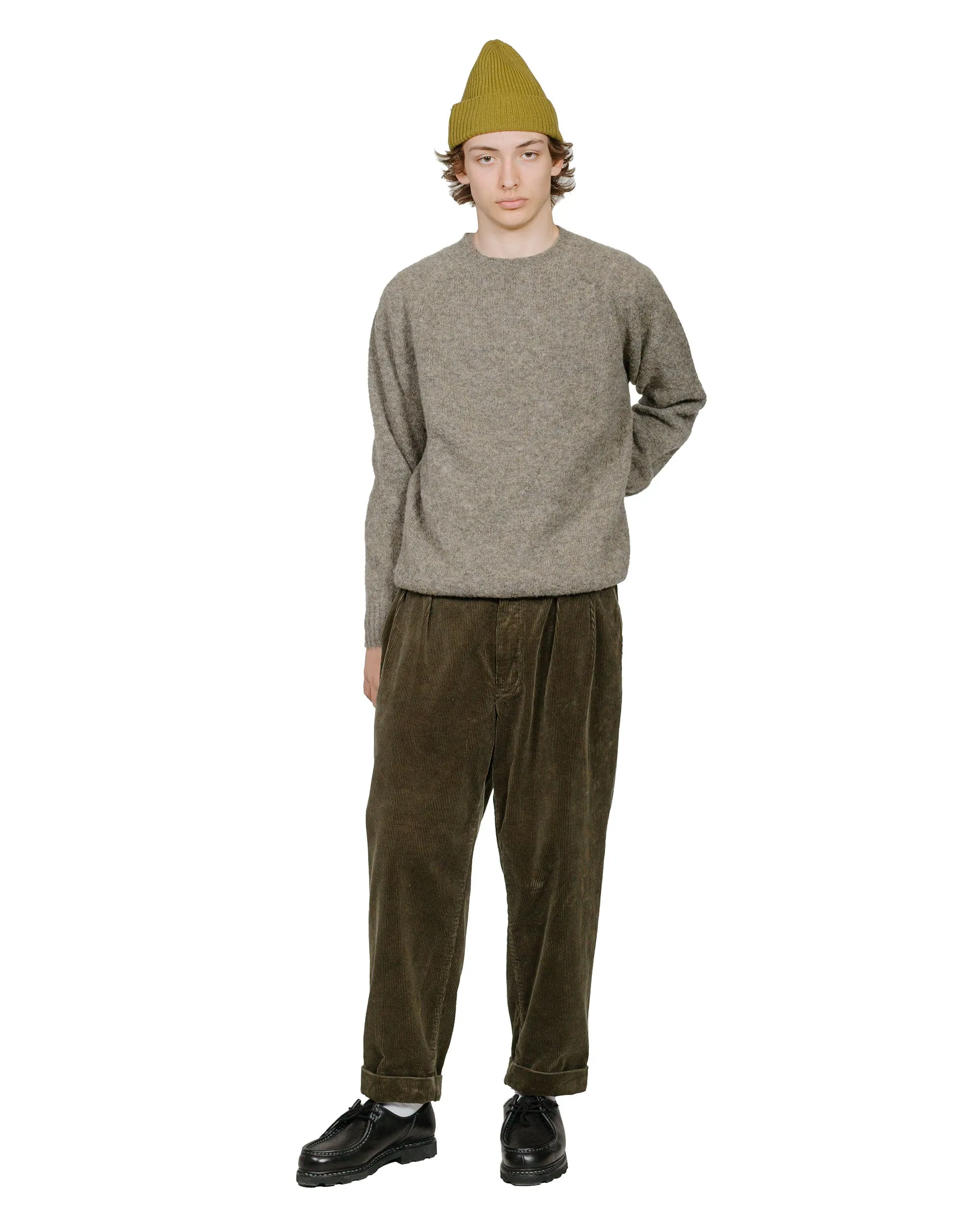 Lost & Found Shaggy Sweater Oyster Soft Feel