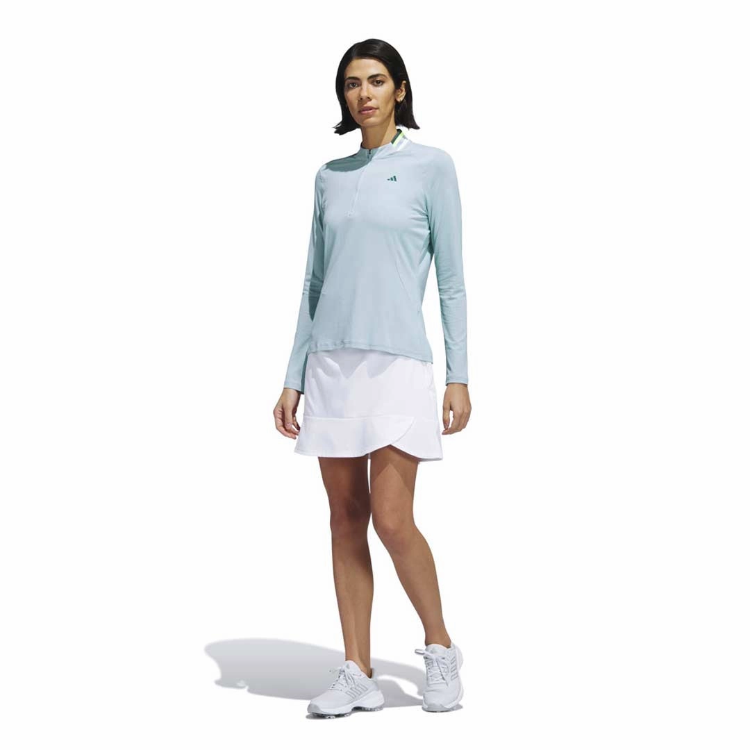 weekend run Reinforced Hem Durability adidas - Women's Ultimate365 Tour Long Sleeve Mock Polo (HY7203)