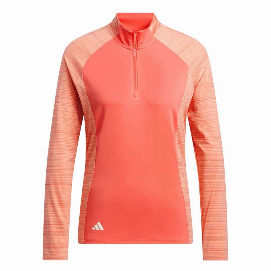 adidas - Women's Ultimate365 Long Sleeve 1/4 Zip Sweater (IT9795) Non Irritating Tags Motion Boost