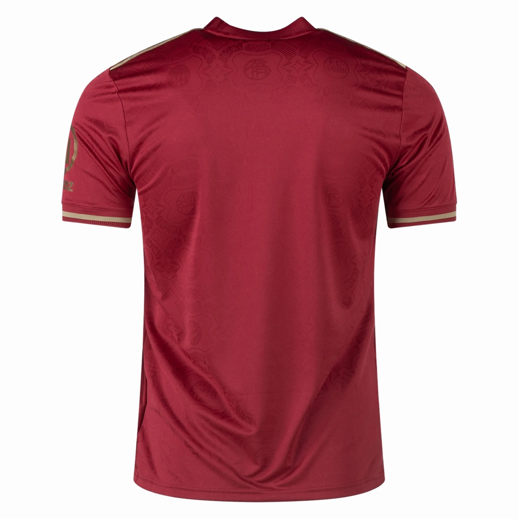 Stretchable Knit Material adidas Bayern Munich 125th Anniversary Jersey 25/26 (Maroon/Gold)