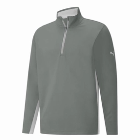Directional Vent Patterns Puma - Men's Gamer Golf 1/4 Zip Pull Over Sweater (599127 20)