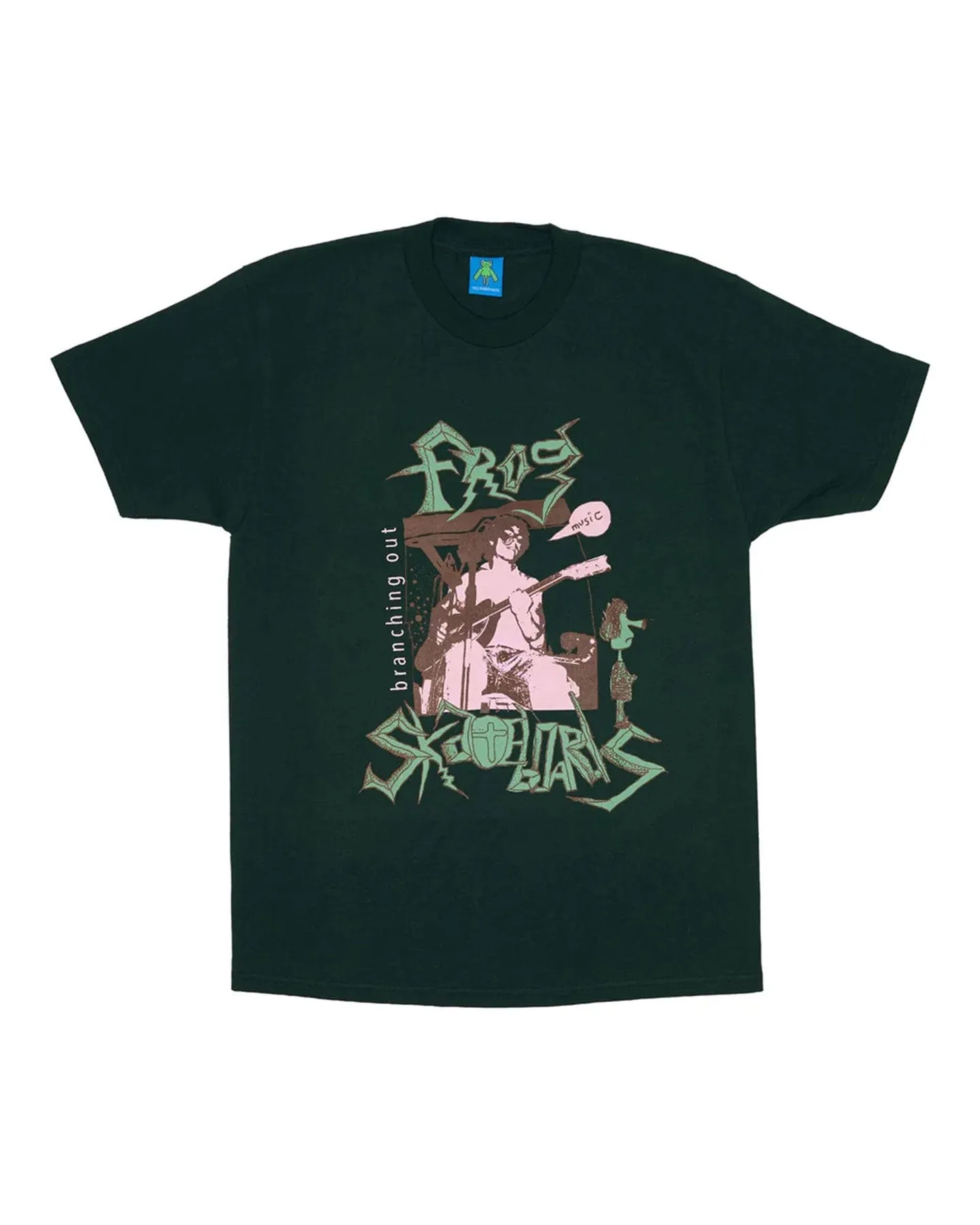 Frog Branching Out Bootleg Tee - Forest QuickDryTechnology Easy Tunic