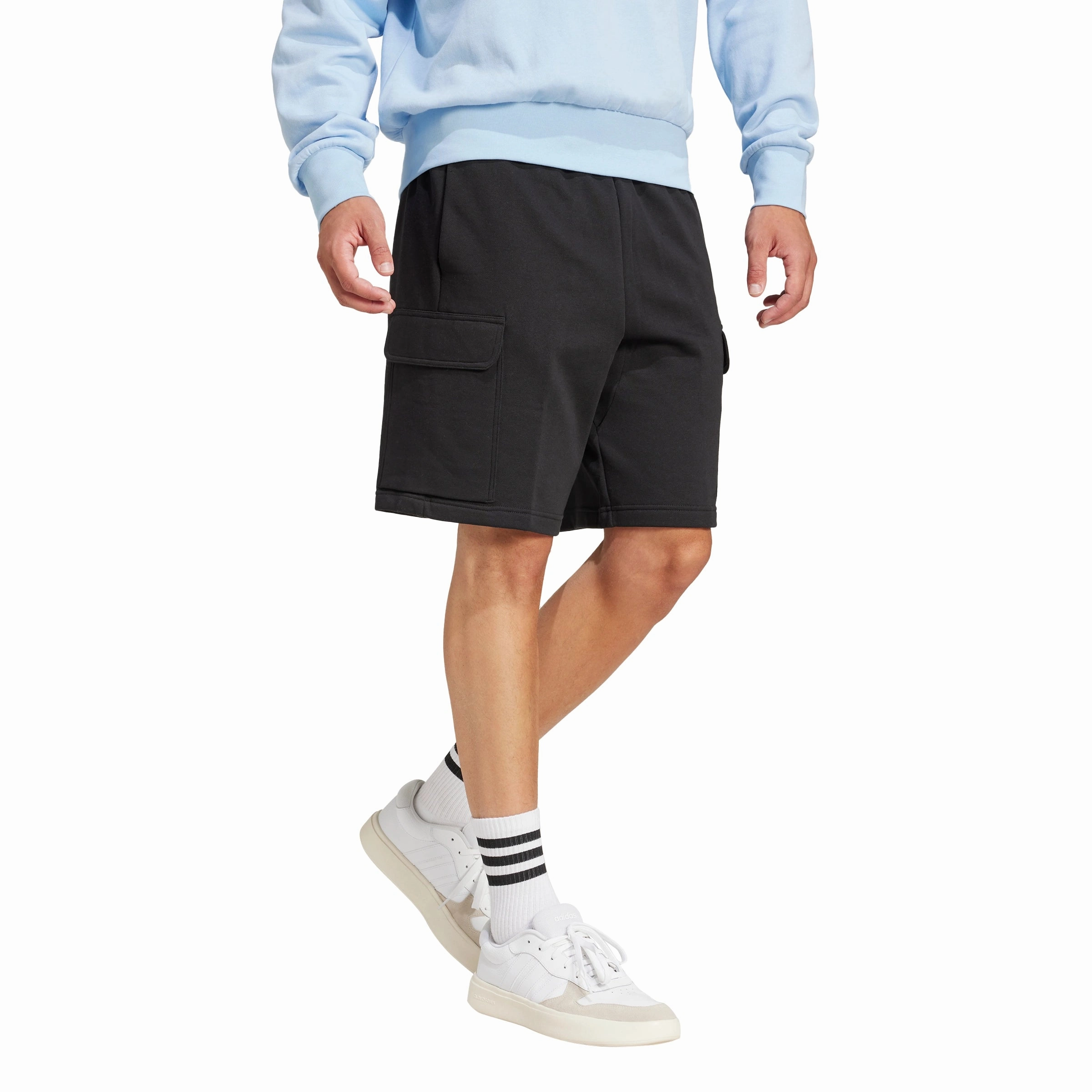 BreathableWebbing Essentials Feel Cozy Fleece Cargo Shorts