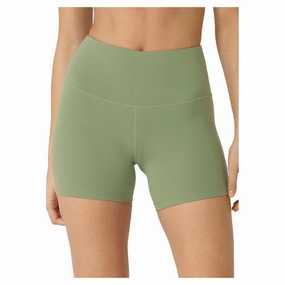 Women's Lotus No Chafe Phone Pocket 12cm Bike Shorts hip look Mesh Fabric