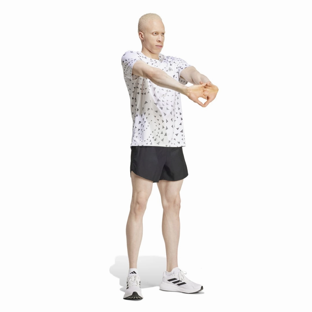 AEROREADY T-Shirt Heather Texture Finish semi-formal style