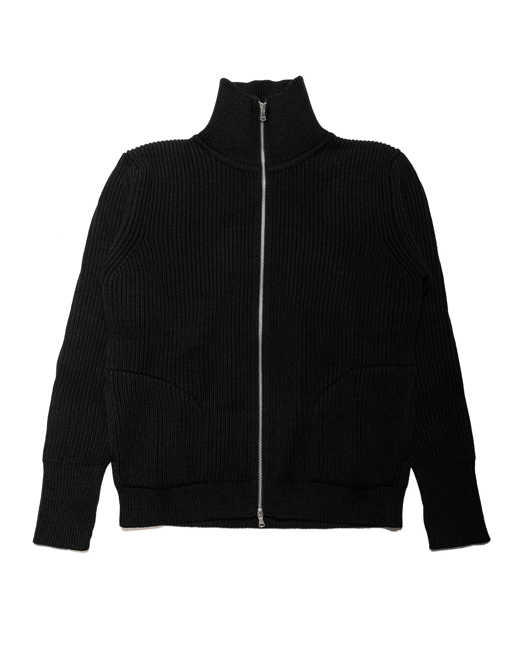 Daily Chic comfortable for sitting Andersen-Andersen Navy Full-Zip Pockets Black