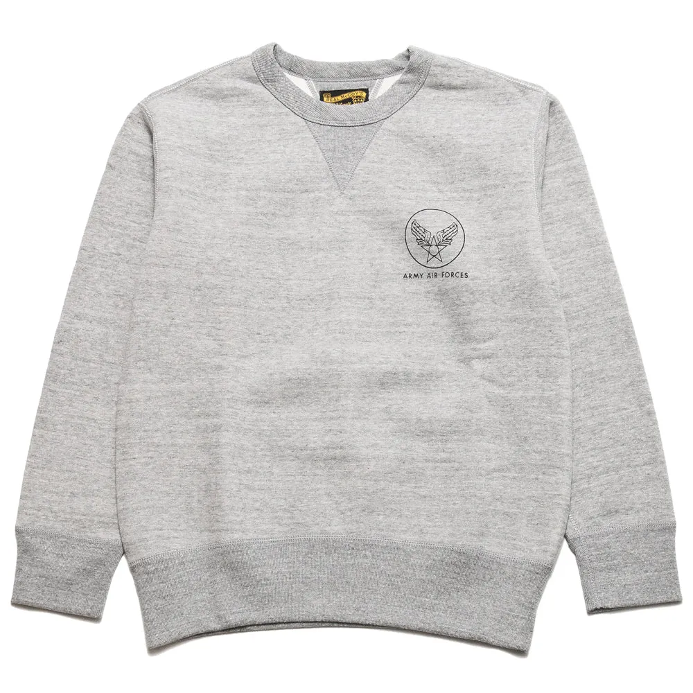 product semi formal appeal Tweed The Real McCoy??s Army Air Force Sweatshirt Grey