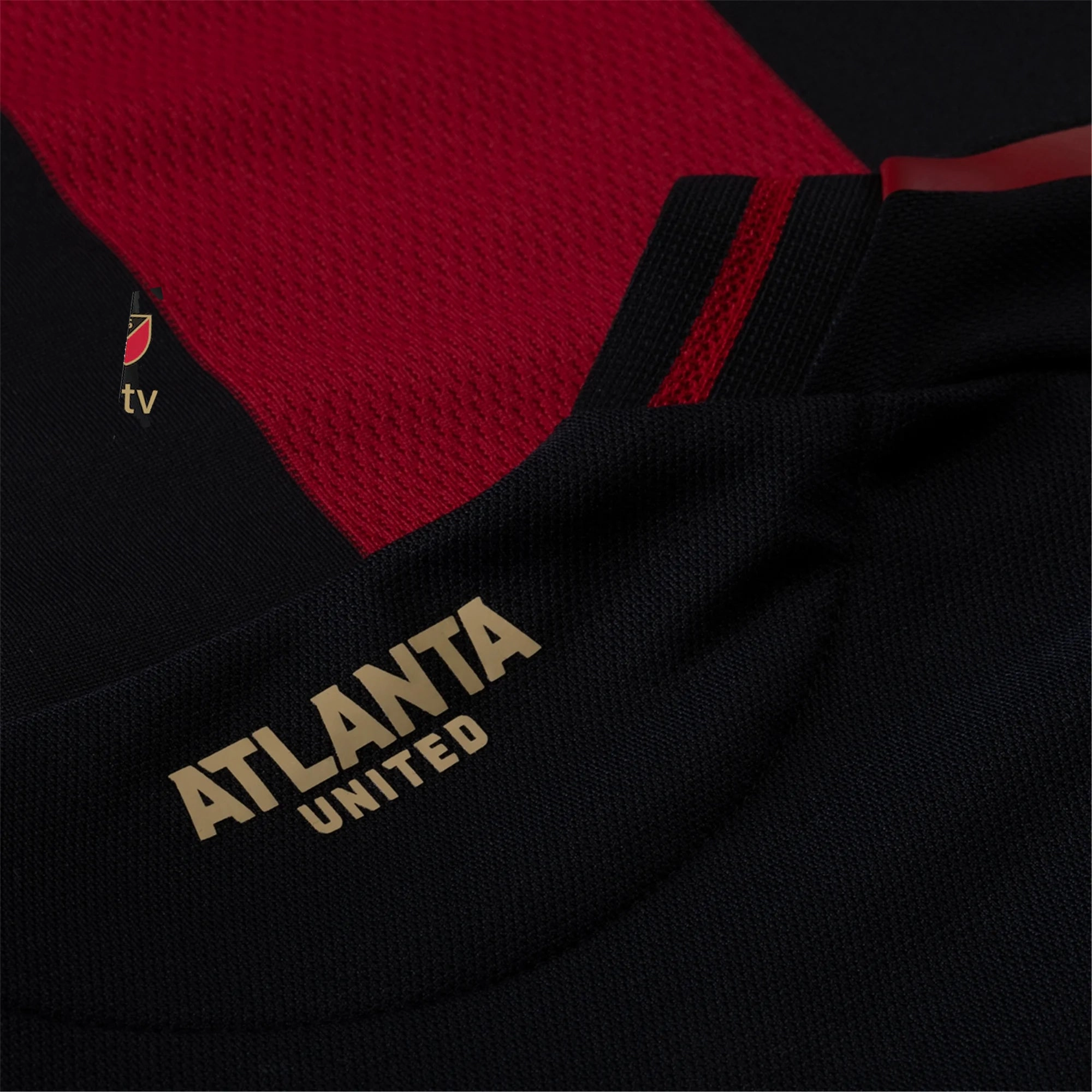 Move Enhanced adidas Pedro Amador Atlanta United Authentic Home Jersey w/ MLS Patches 25/26 (Red/Black)