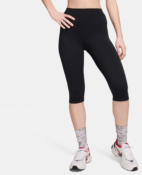 Sleek Comfort For Teens Daily Routine One High-Waisted Capri Leggings