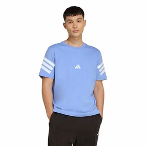 Oversized Silhouette Fresh and Cool Future Icons 3-Stripes T-Shirt