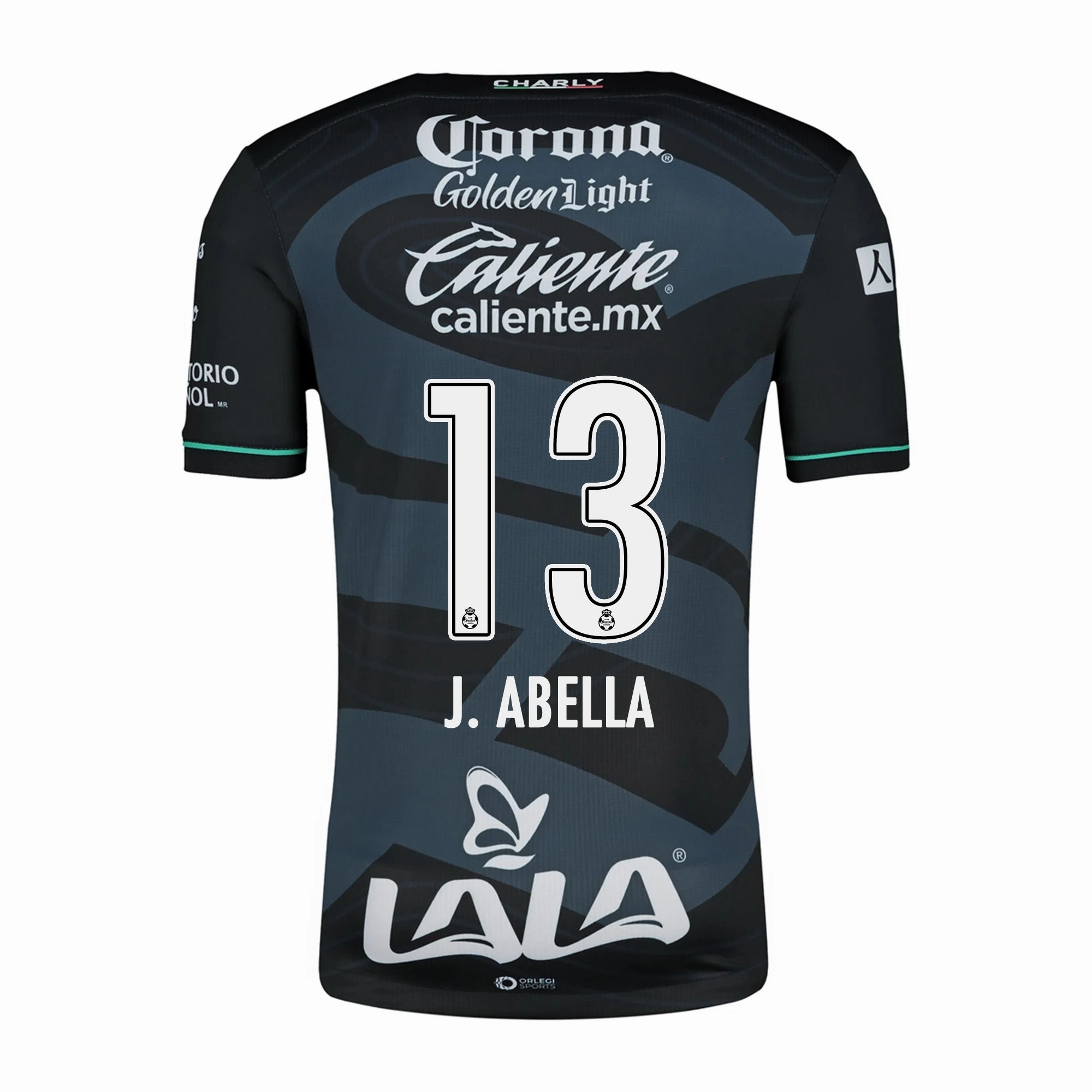 Charly Jose Abella Santos Third Jersey 24/25 (Black/Grey) Comfortable Gear