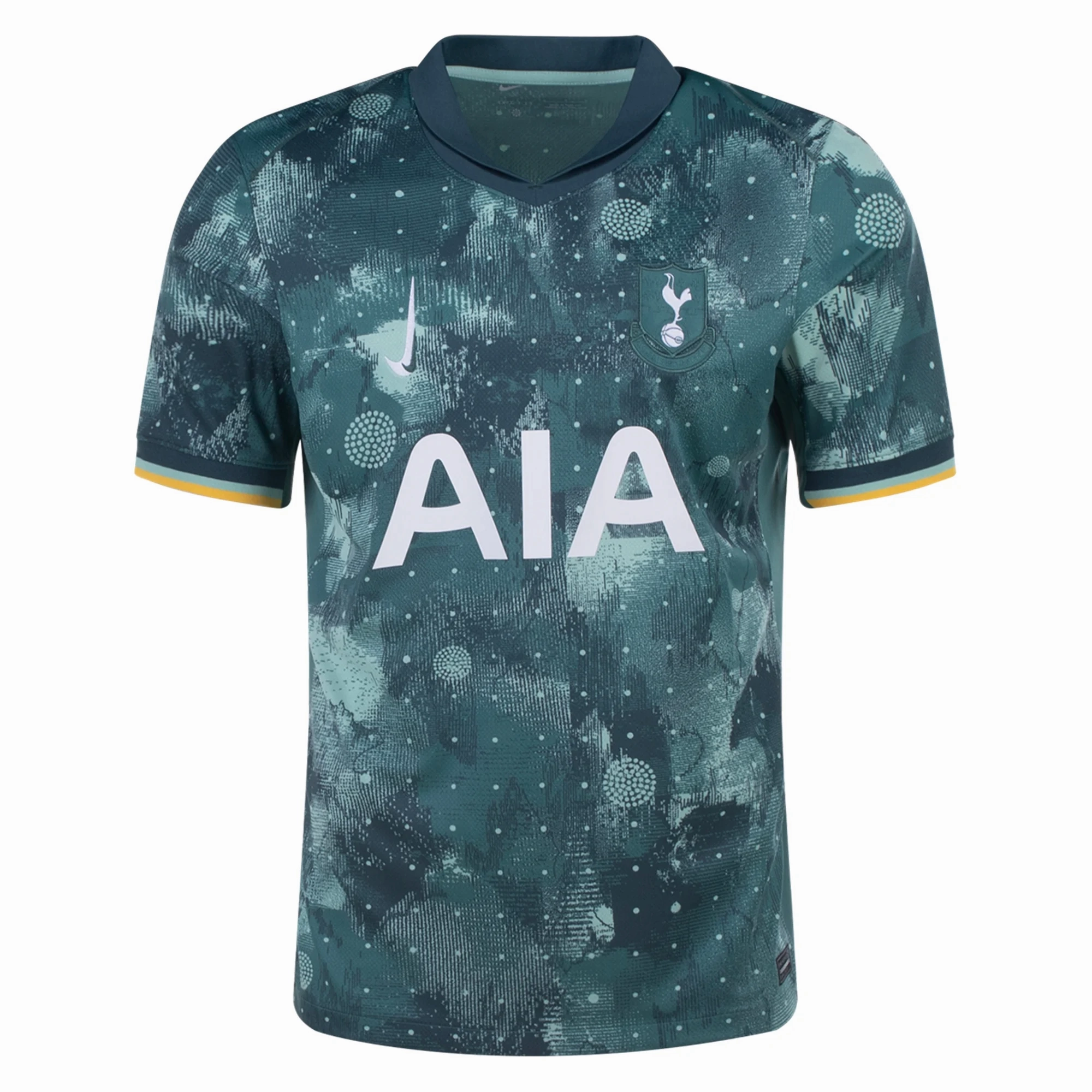 Sleek lines Tubular Body Mapping Nike Tottenham Third Jersey 24/25 (Enamel Green/White)