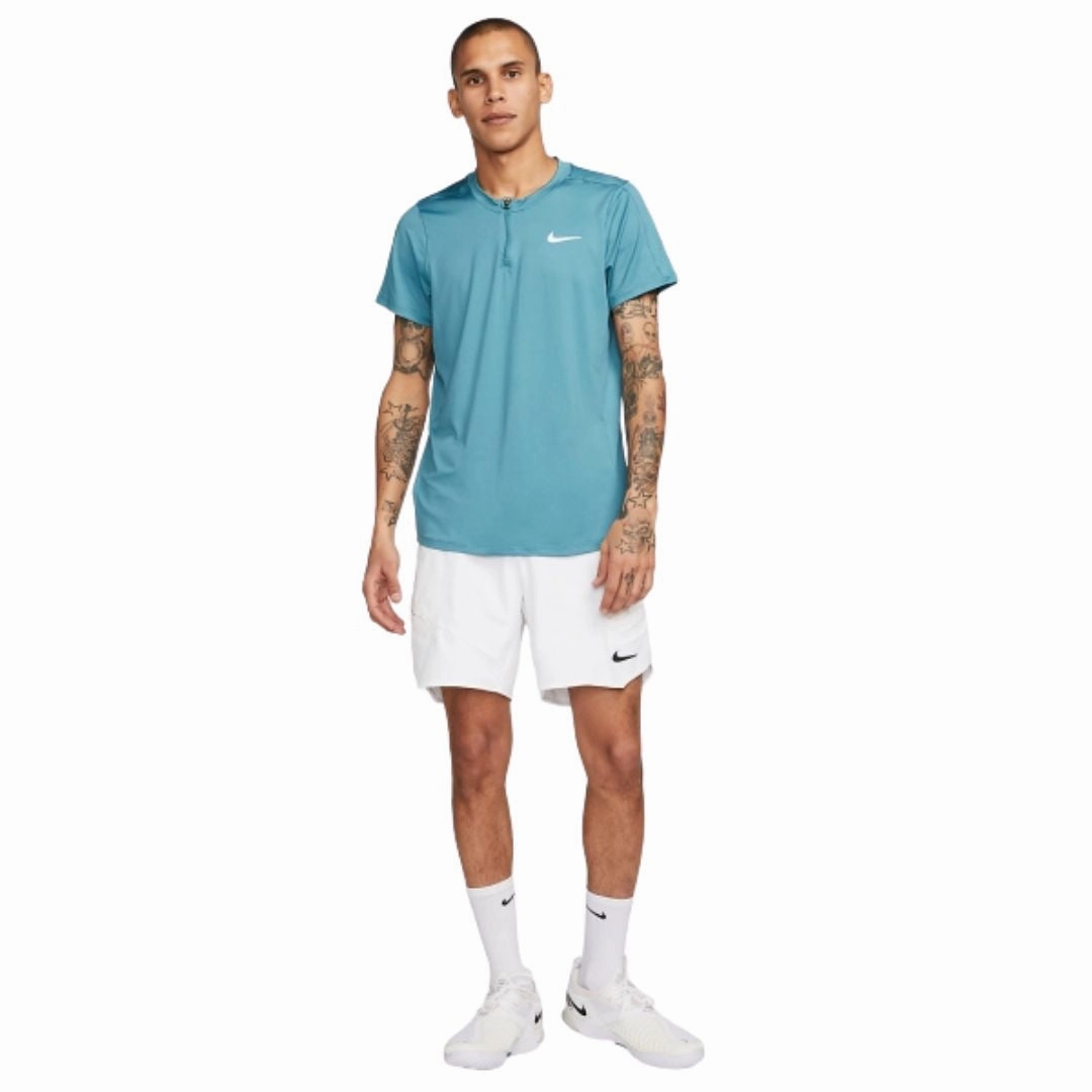 Chilly Day Wear Court Dri-FIT Advantage Tennis Polo T-shirt