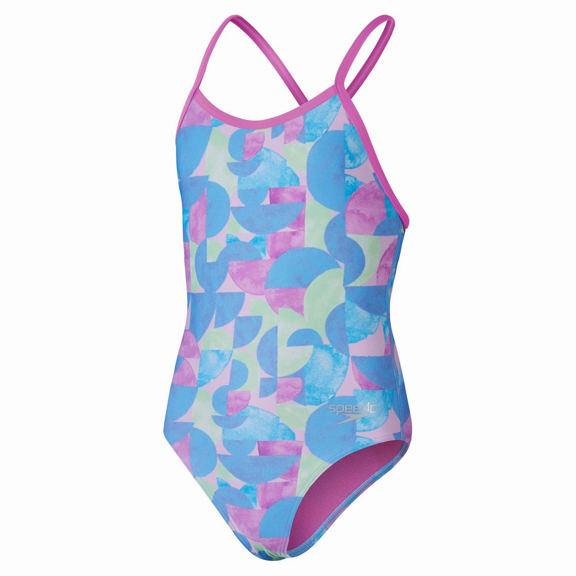 Fresh Vibes Girl's Allover Vback One Piece