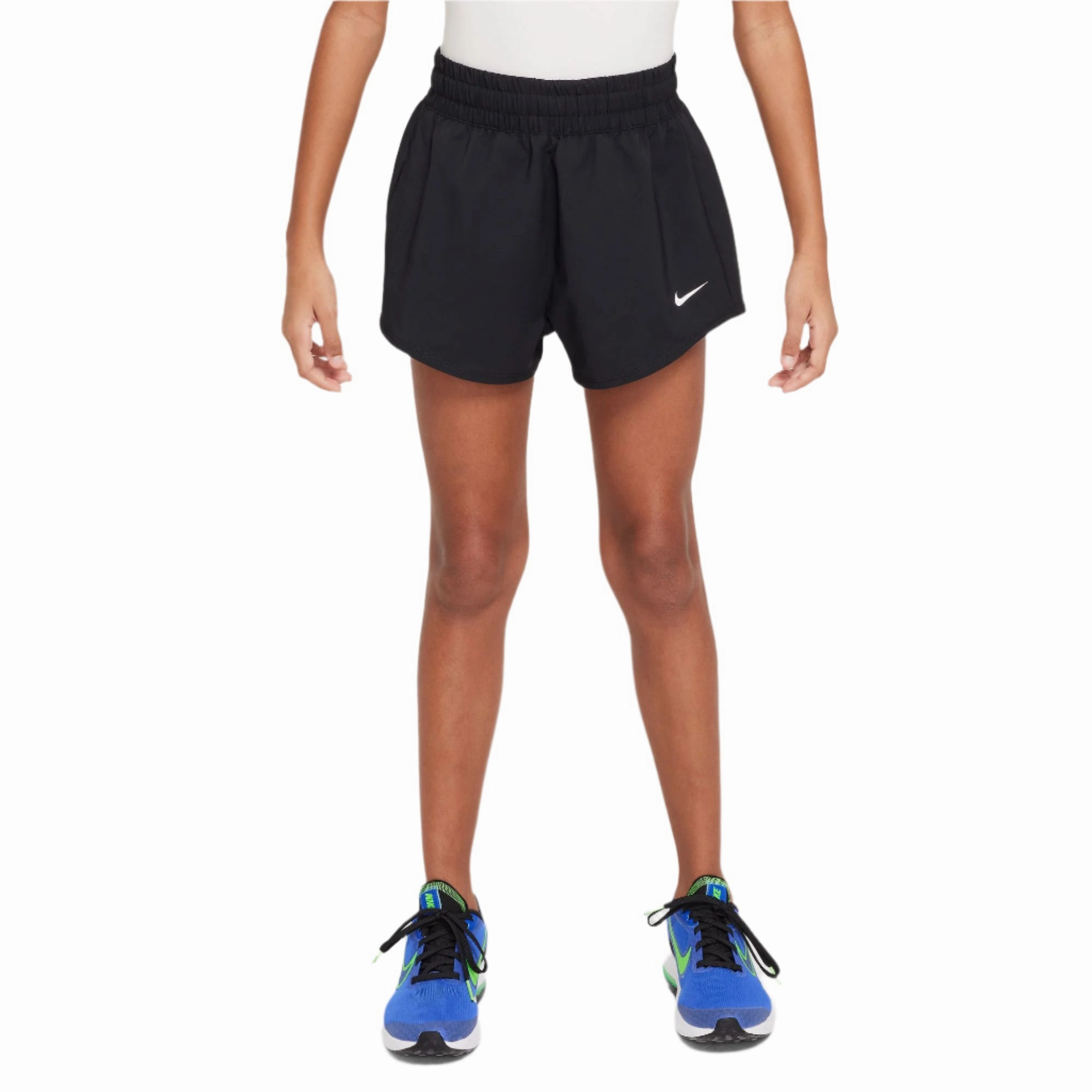 Quick Adjust Fit Multi Panel Cut Girl's Dri-FIT One 2 In 1 3 Inch Shorts