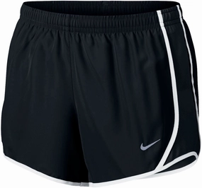 Anti Static Finish Breathable Material Girl's Dri-Fit Tempo Running Shorts