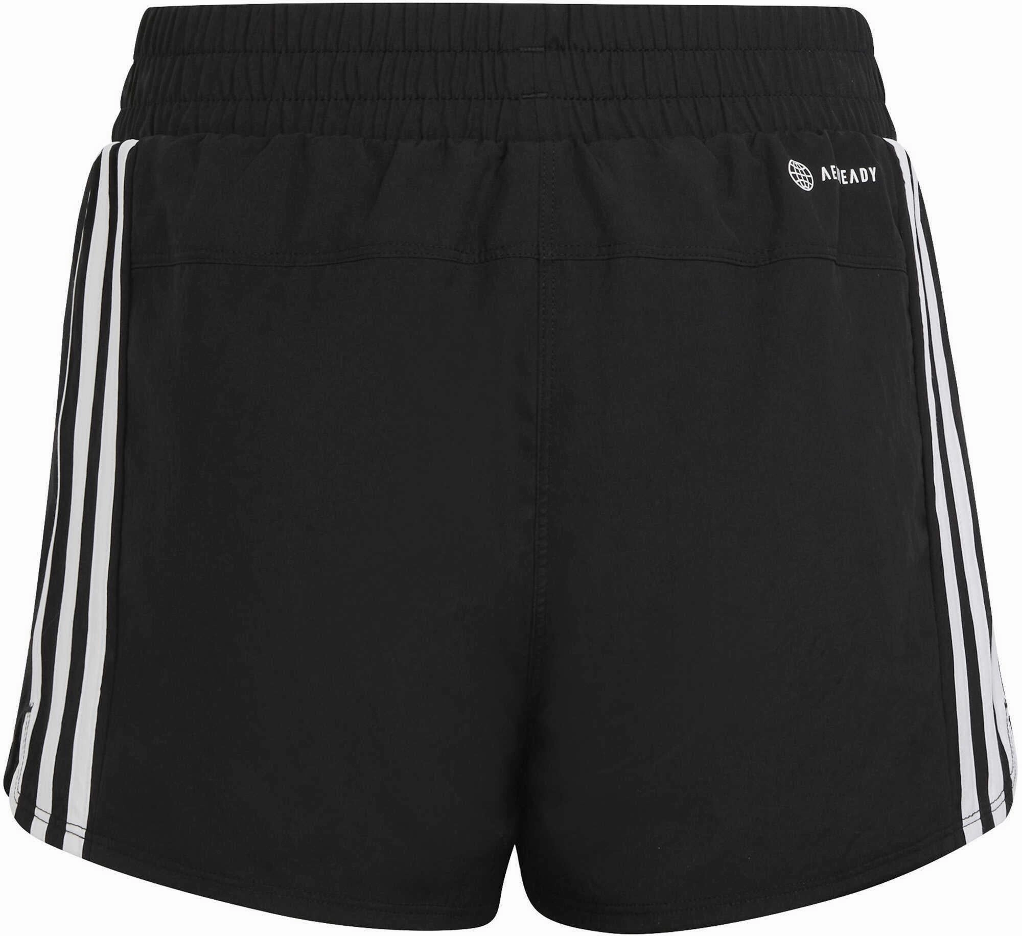 Girl's Essentials AEROREADY 3-Stripes Shorts Crisp Texture