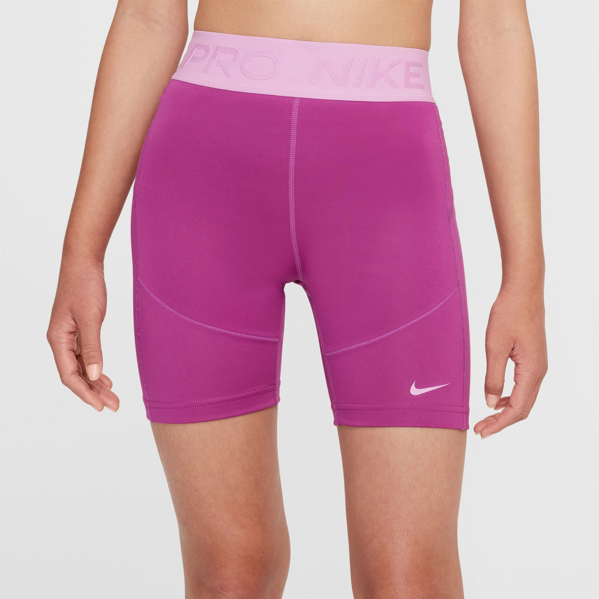 Airflow channels Girl's Pro Dri-FIT 5 Inch Shorts