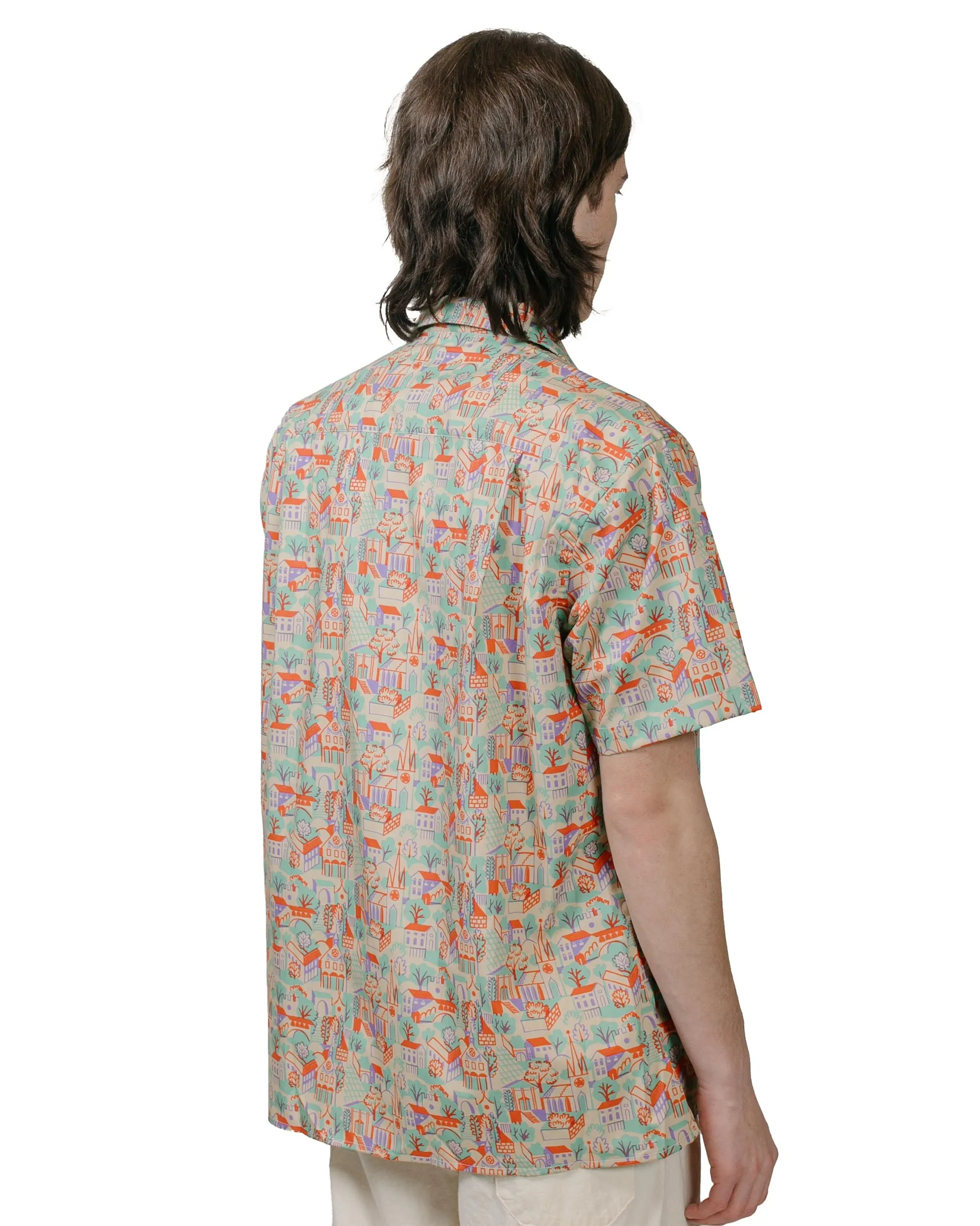 Gitman Vintage Bros. Alexander Girard 'Village' 1945 Camp Shirt Durable Quality