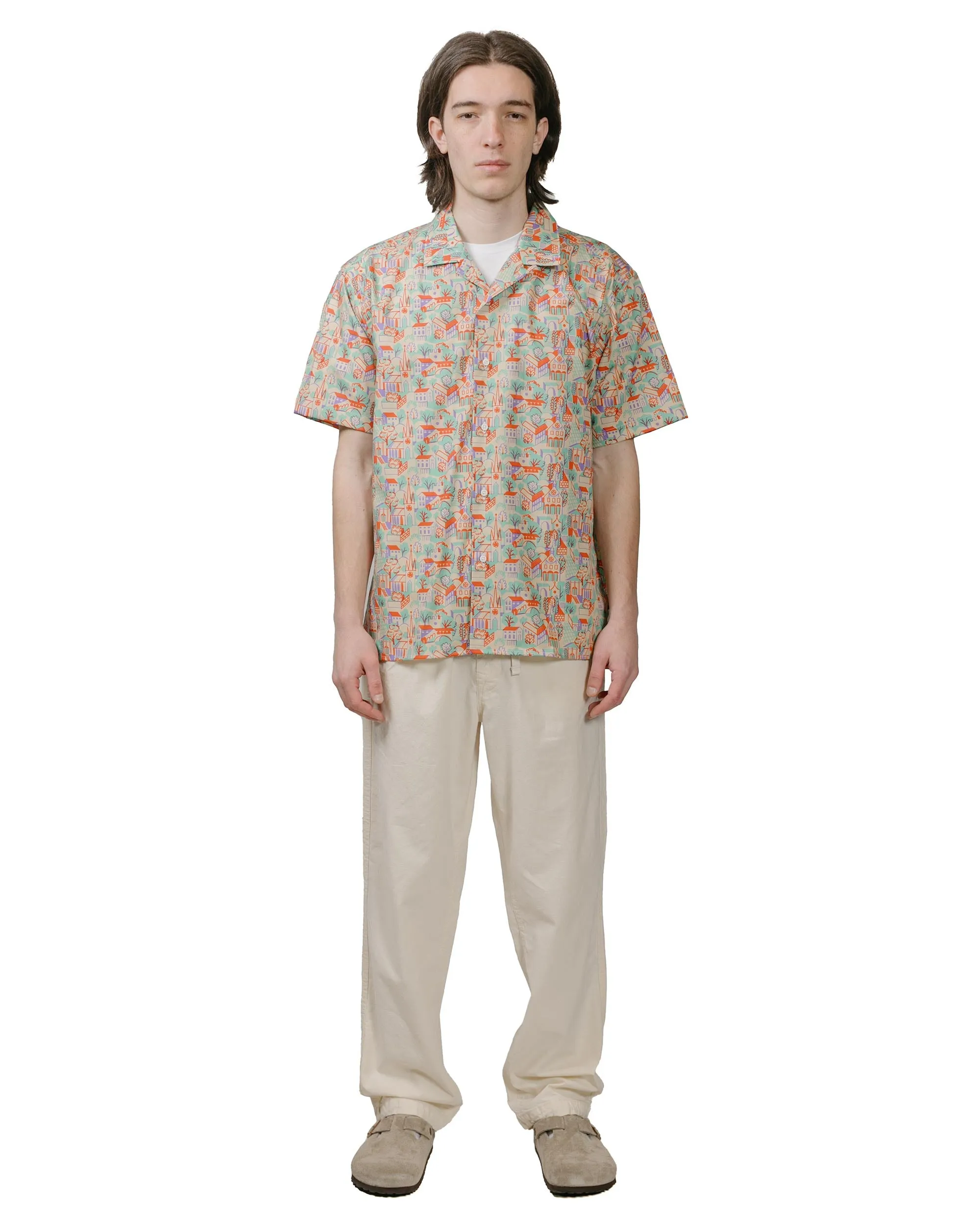 Gitman Vintage Bros. Alexander Girard 'Village' 1945 Camp Shirt Inner Layer