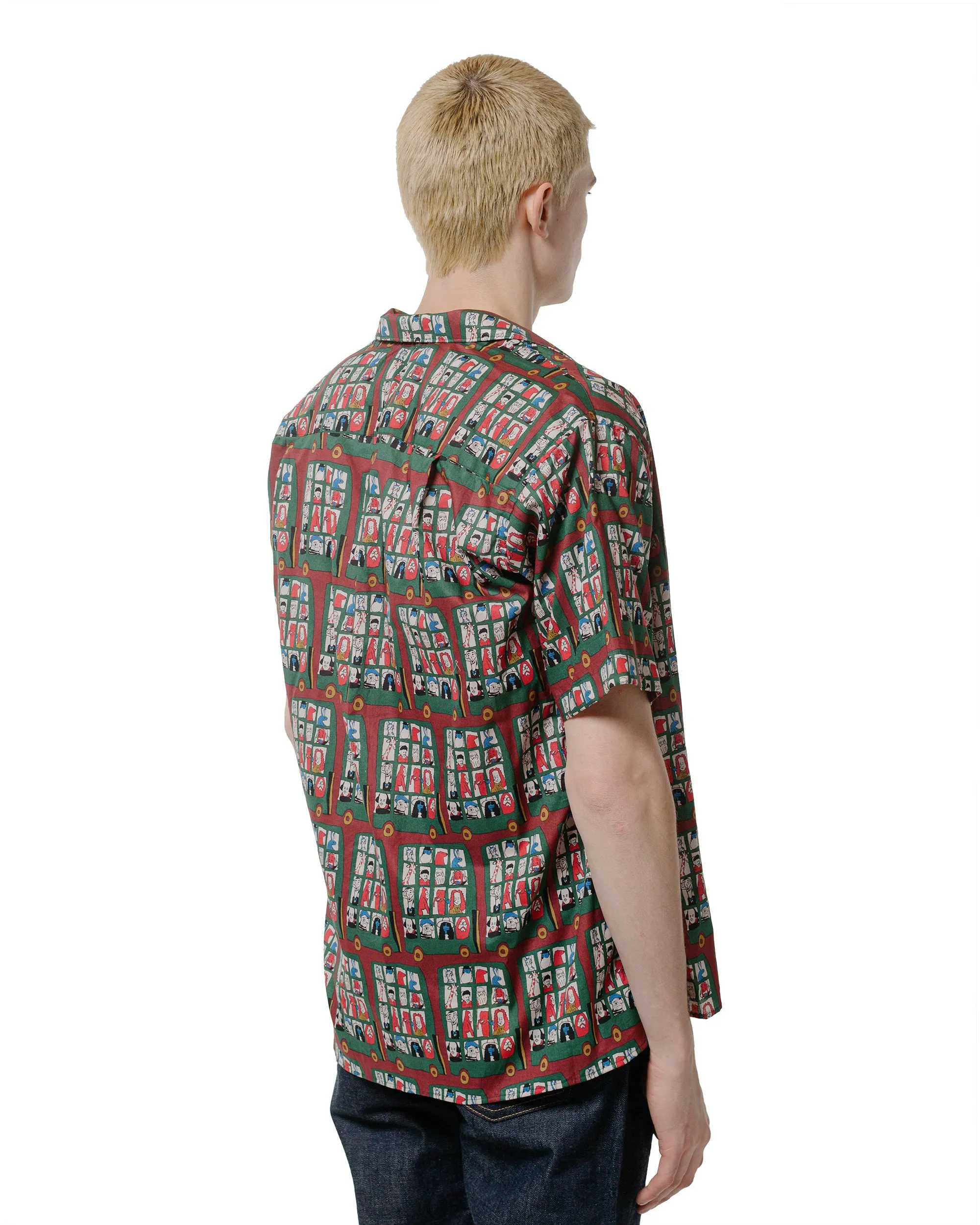 Gitman Vintage Bros. Green Git On The Bus, Gus Camp Shirt holiday season