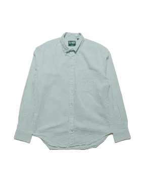 Everyday Outfit Errand Ready Gitman Vintage Bros. Green Seersucker Shirt