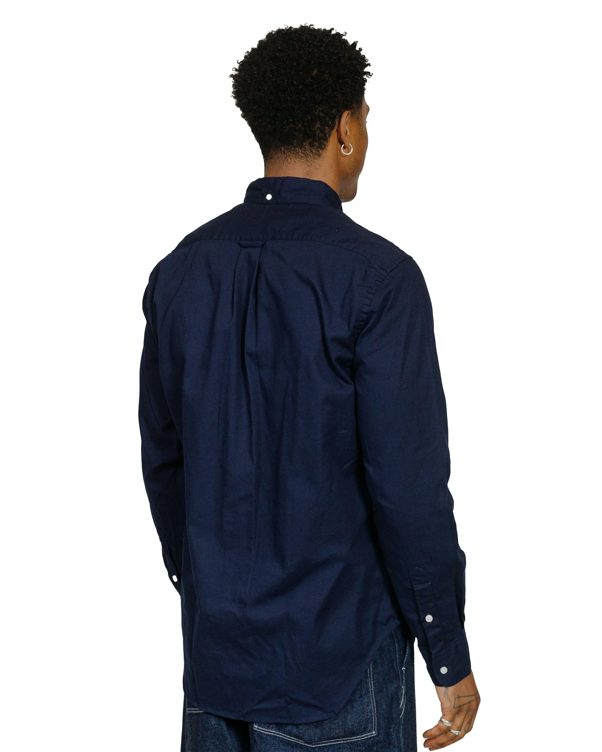 Designer Look Gitman Vintage Bros. Long Sleeve Navy Overdye Oxford