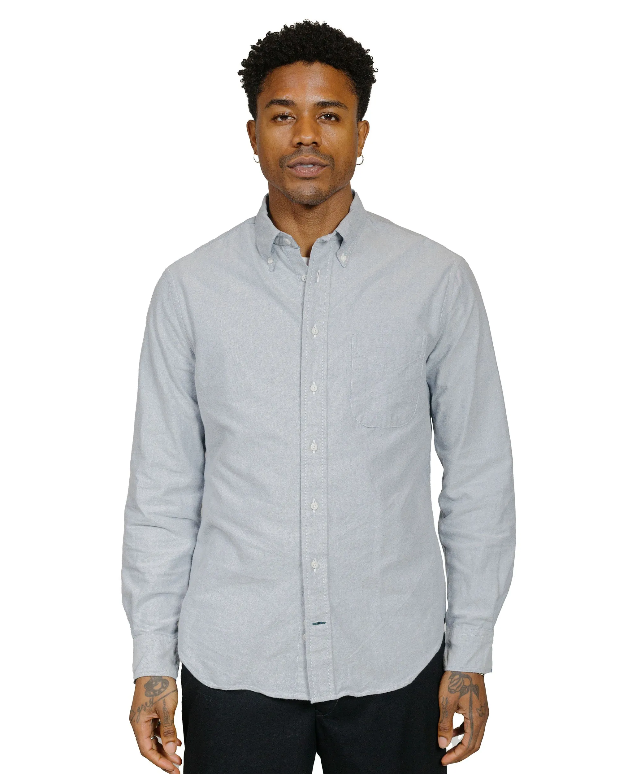 Functional Wear Gitman Vintage Bros. Navy Brushed Fall Oxford