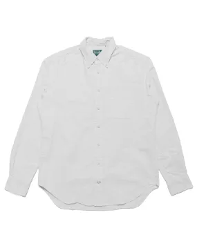 Earthy Palette Sleek Silhouette Gitman Vintage Bros. White Oxford Long Sleeve