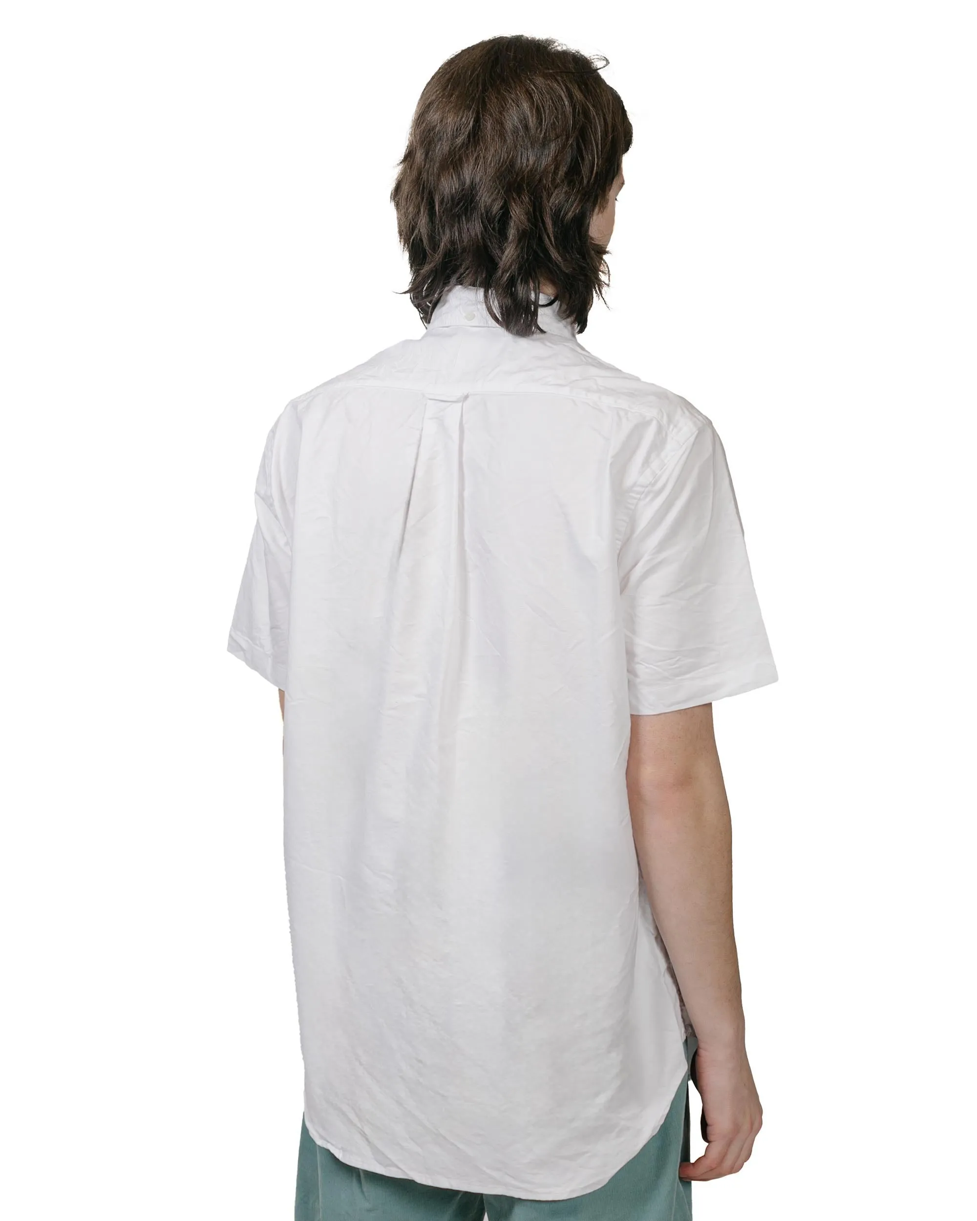 Functional Design Petite Cut Gitman Vintage Bros. White Oxford Short Sleeve