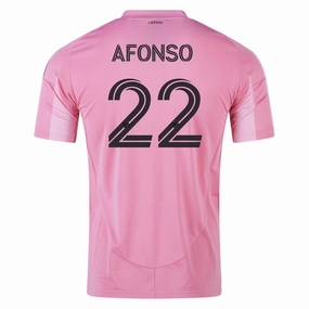 adidas Afonso Inter Miami CF Home Jersey 25/26 (Easy Pink) Yarn Dye Pattern