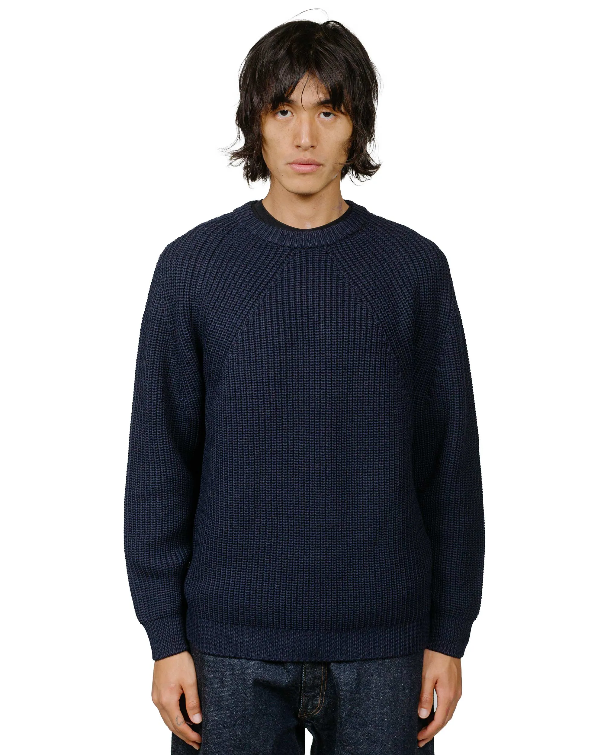 product anniversary charm Batoner Signature Crew Neck Navy