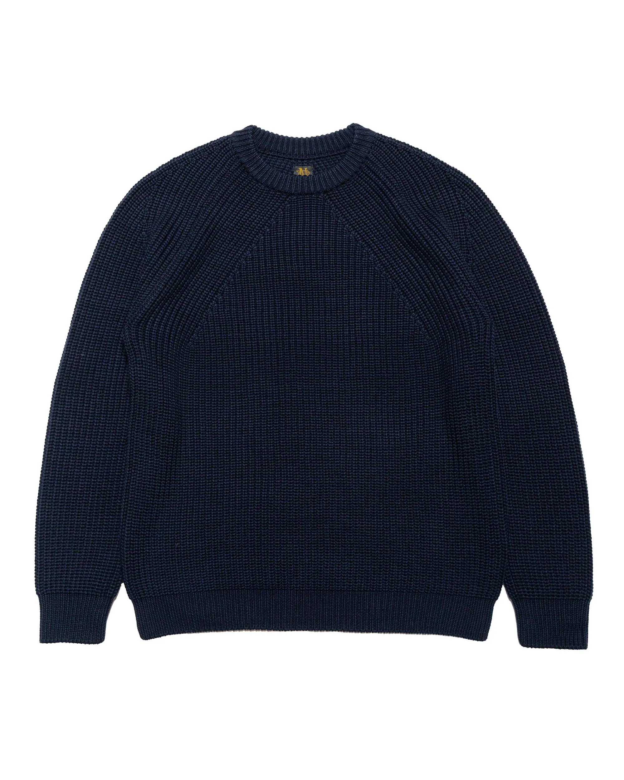 Batoner Signature Crew Neck Navy Cotton Blend