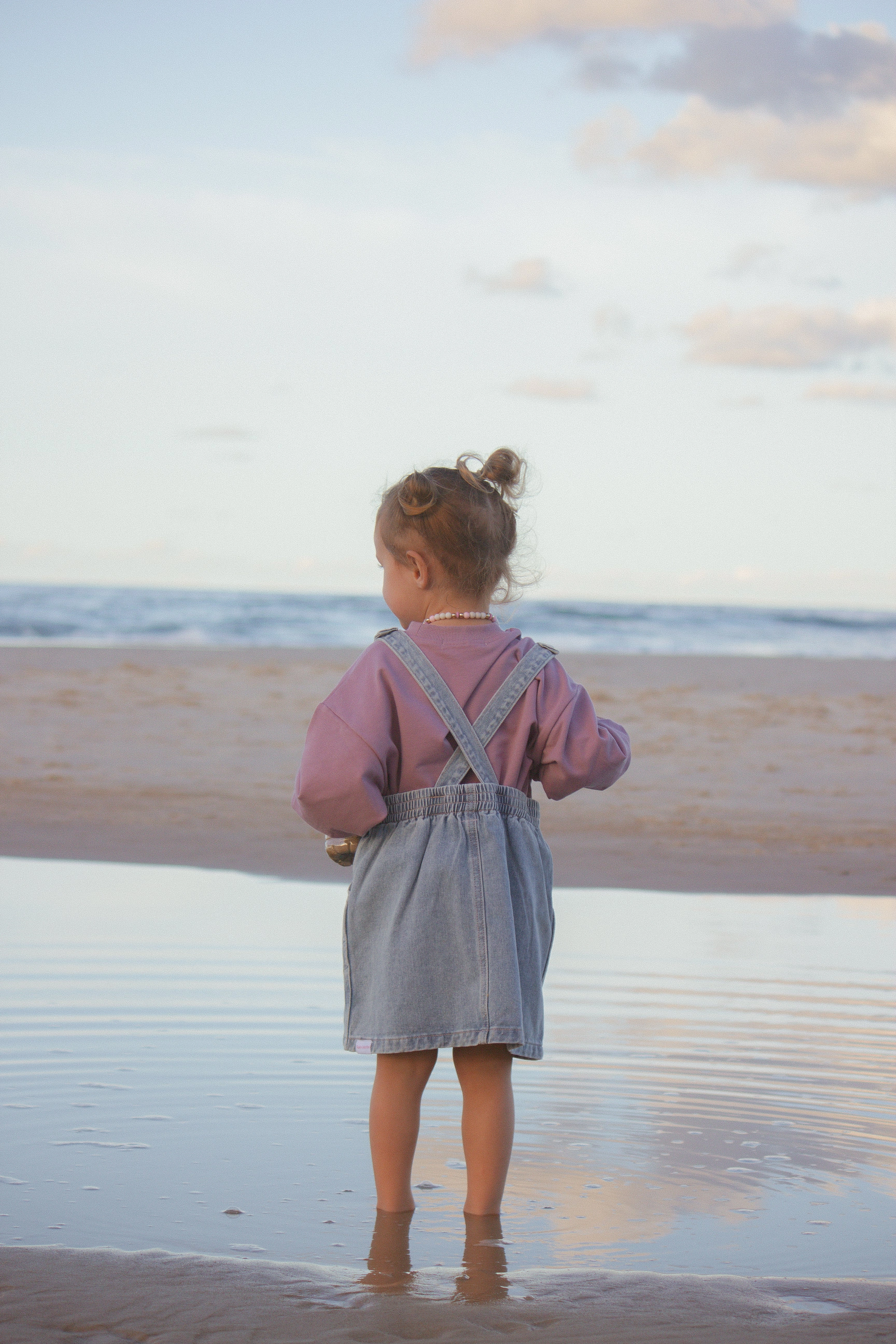 Twin collective Kids Bowie Dress, Britney Blue Movement Ready Breathable Layering