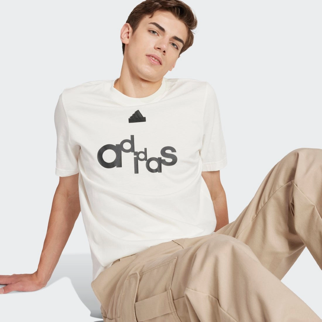 Graphic Print Fleece T-Shirt Comfort Fit